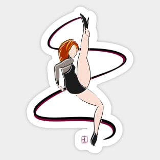 Ballerina Sticker